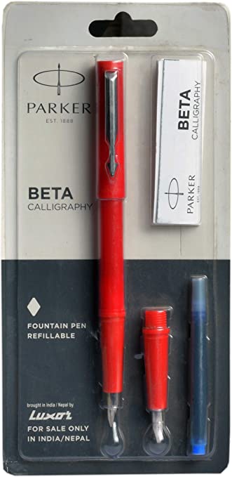 Beta Calligraphy refillable fountain pen -Parker – KR Stationers